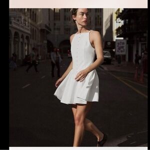 Zara White Mini Dress